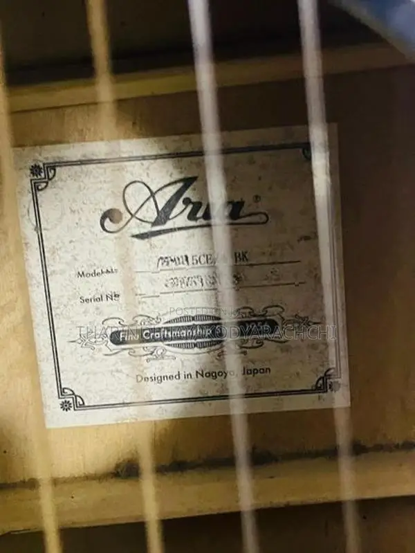 Aria Semi-Acoustic Guitar