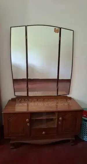 Antique Teak Dressing Table