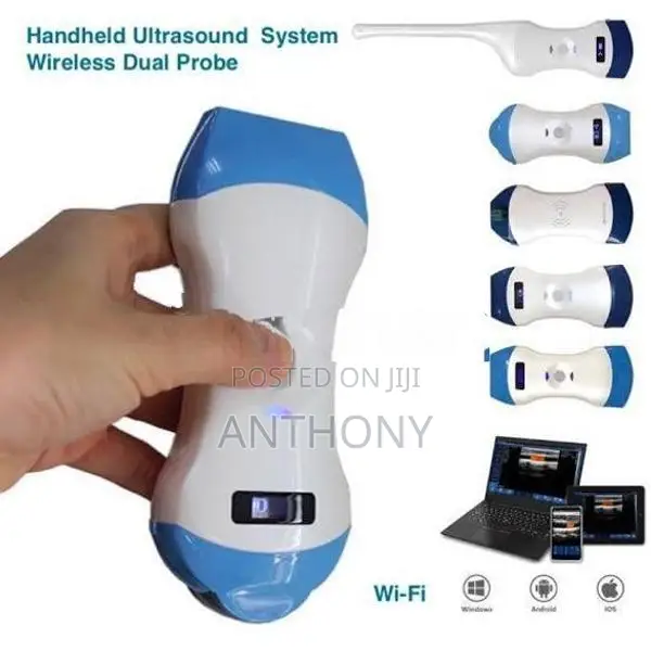 Wireless Ultrasound Probe – 3-in-1 Pocket Device