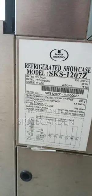 Cool Cupboards For Pastry Shop 2 Units Imported