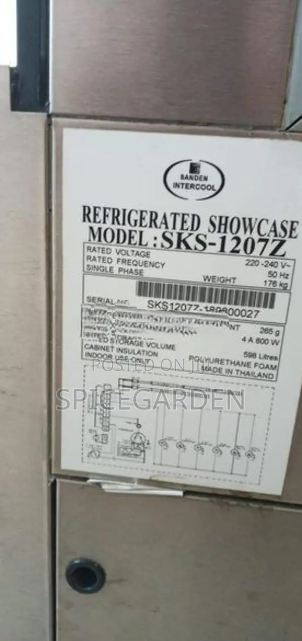 Cool Cupboards For Pastry Shop 2 Units Imported