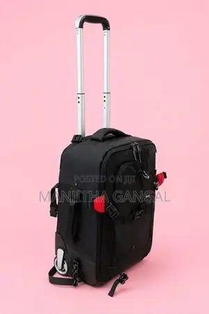 Camera Trolley Backpack Large Bag With Wheels
