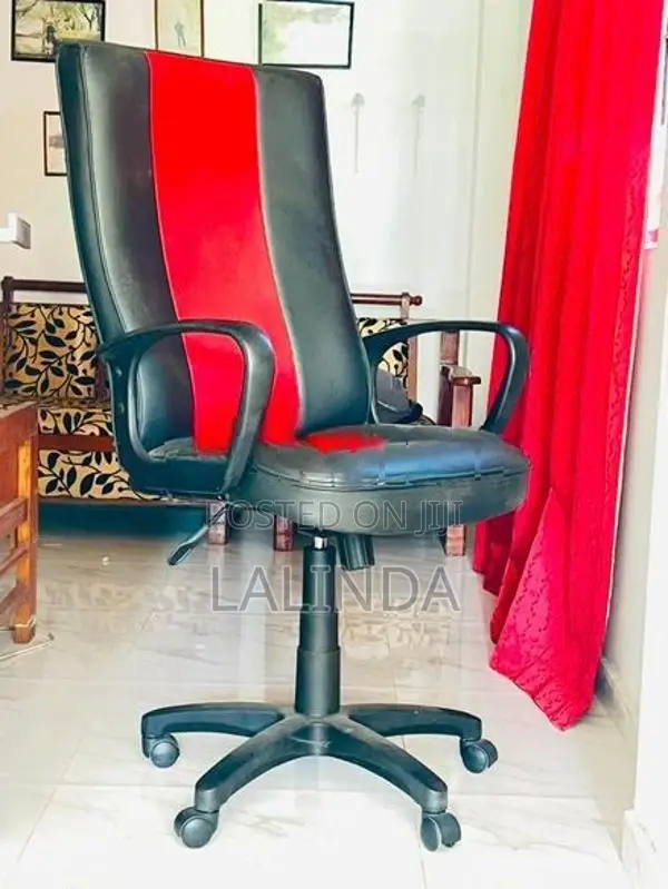 High Black Office Chair
