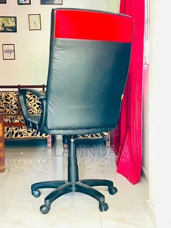High Black Office Chair