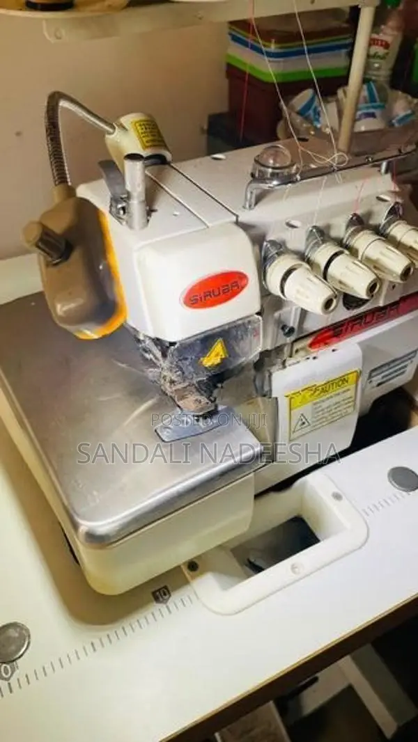 Siruba Five Thread Overlock Machine