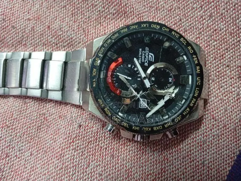 Casio Edifice World Time Watch