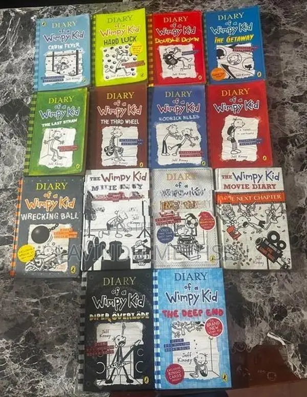 Diary Of A Wimpy Kid 14 Book Set