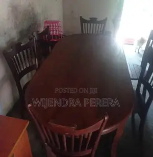Dining Table with Wooden Chair