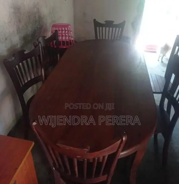 Dining Table with Wooden Chair