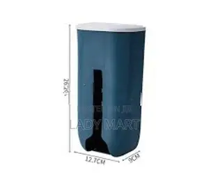 Wall Mounted Garbage With Storage Shopping Bag Box