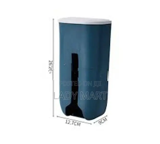 Wall Mounted Garbage With Storage Shopping Bag Box