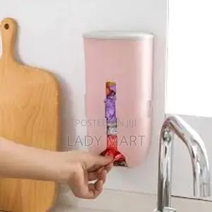 Wall Mounted Garbage With Storage Shopping Bag Box