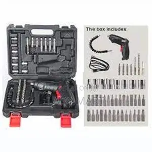 47 Pcs - Tool Set Cordless Screwdriver