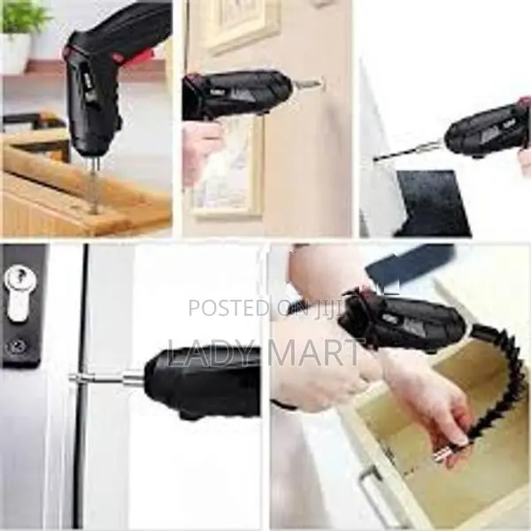 47 Pcs - Tool Set Cordless Screwdriver