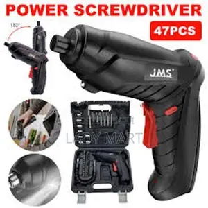 47 Pcs - Tool Set Cordless Screwdriver