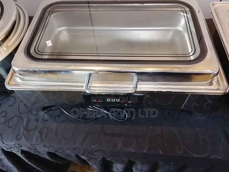 උණුසුම් ආහාර… ලස්සනටම පිළිගන්වන්න electric buffet set