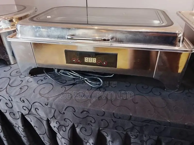 උණුසුම් ආහාර… ලස්සනටම පිළිගන්වන්න electric buffet set
