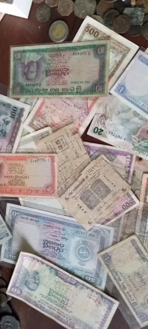ලංකාවේ පැරණි නෝට්ටු විකිණීම