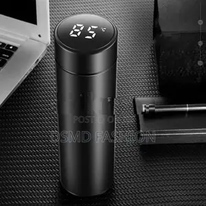 500ml Stainless Steel Temperature Bottle - LED Display (P02010)