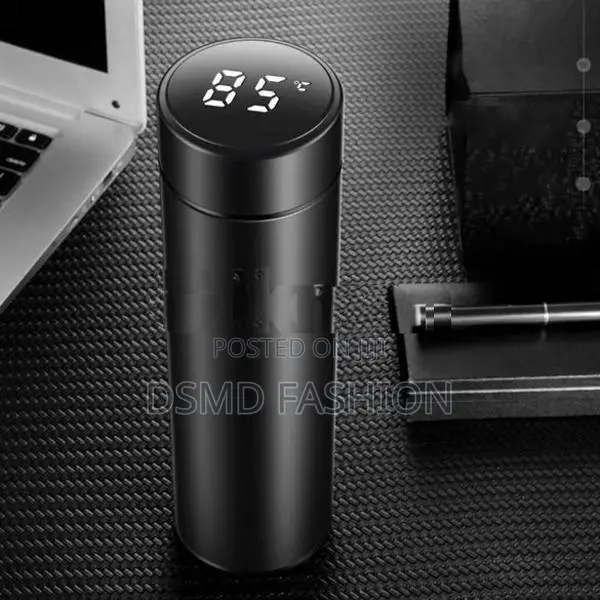 500ml Stainless Steel Temperature Bottle - LED Display (P02010)