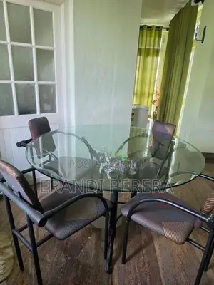 Italian Origin 4 Seater Dining Table With Chairs