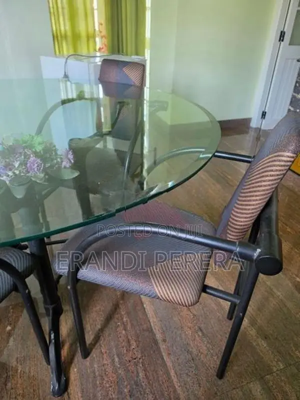 Italian Origin 4 Seater Dining Table With Chairs