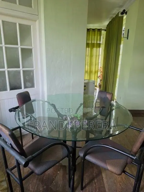 Italian Origin 4 Seater Dining Table With Chairs