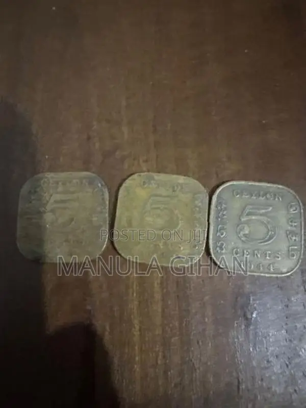 Ceylon 5 Cents