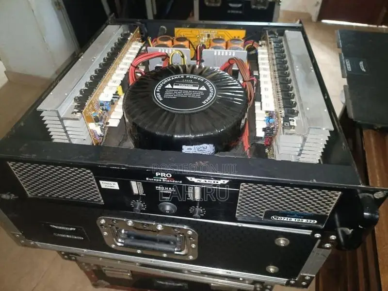 Pro Class H 2 Ohms 6100 W - Amp Call