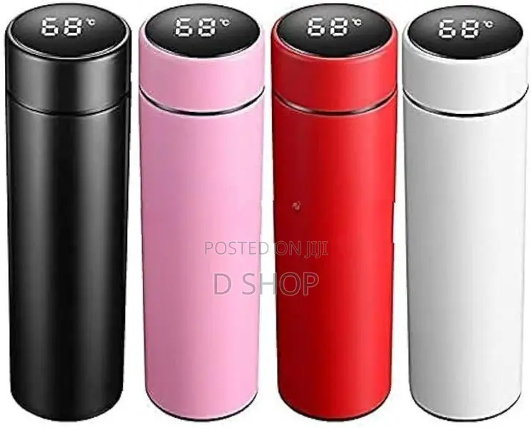 Smart Cup Vacuum Flask - LED Digital Temperature Display