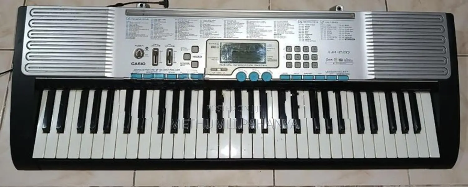 Casio Keyboard With Lighted Feature