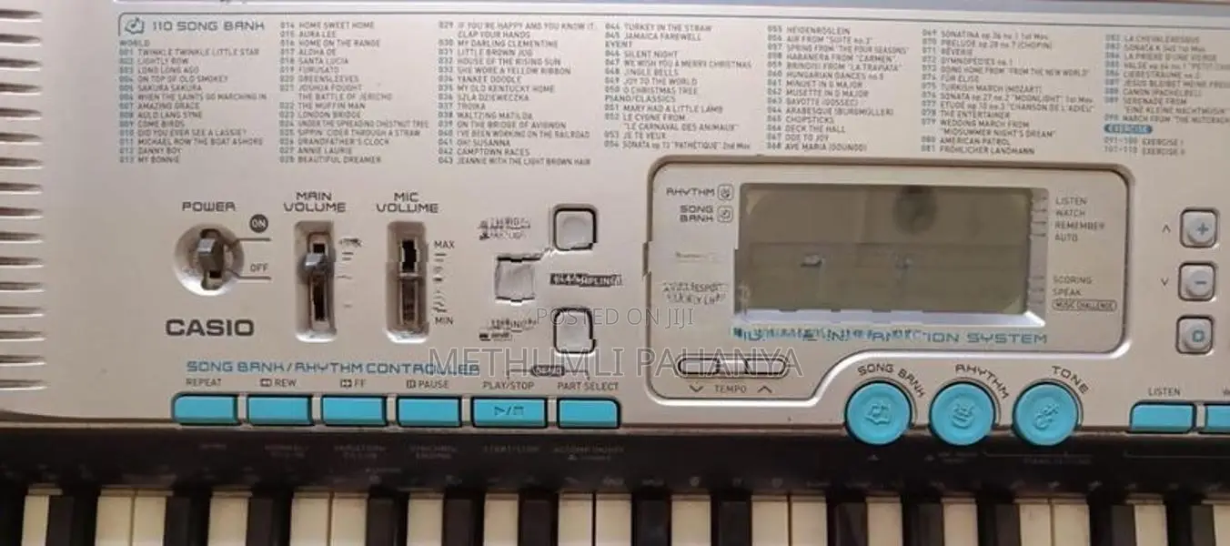 Casio Keyboard With Lighted Feature