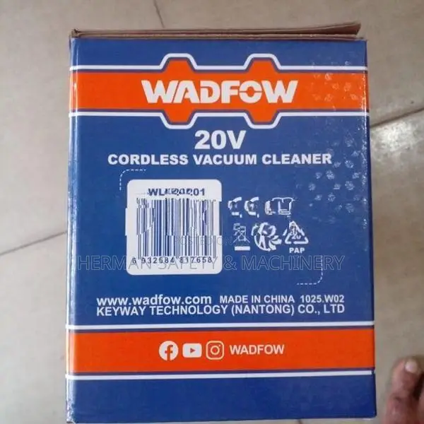 WADFOW 20V Cordless Vacuum Cleaner – HERMAN HT 1284
