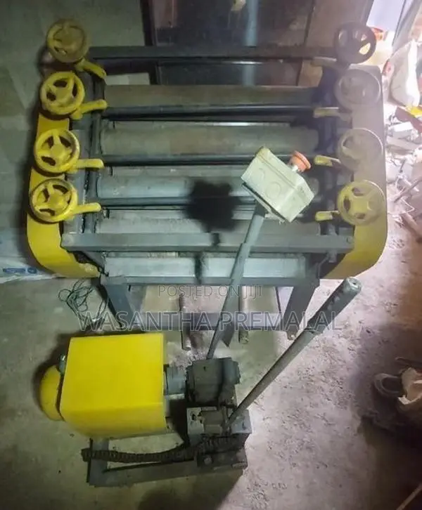 Single Pass Sheet Rubber Rolling Machine