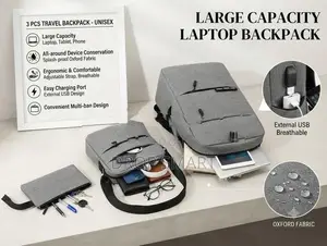 LARGE CAPACITY LAPTOP BACKPACK