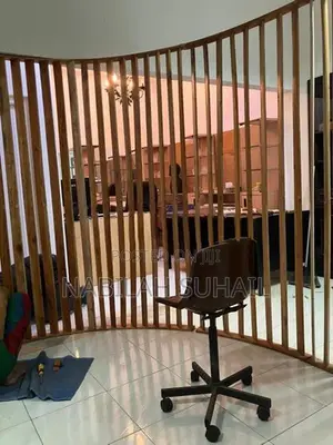 Mahogany Wooden Partition