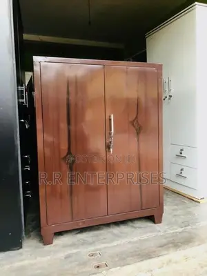 New 4*3 Ft Brown Half Steel Cupboard