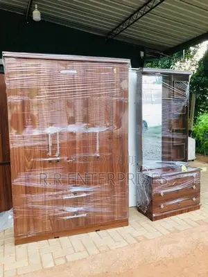 Melamine Cupboard with Dressing Table