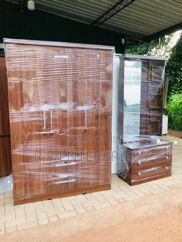 Melamine Cupboard with Dressing Table