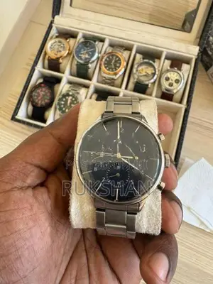 Titan All Stainless Steel Watch