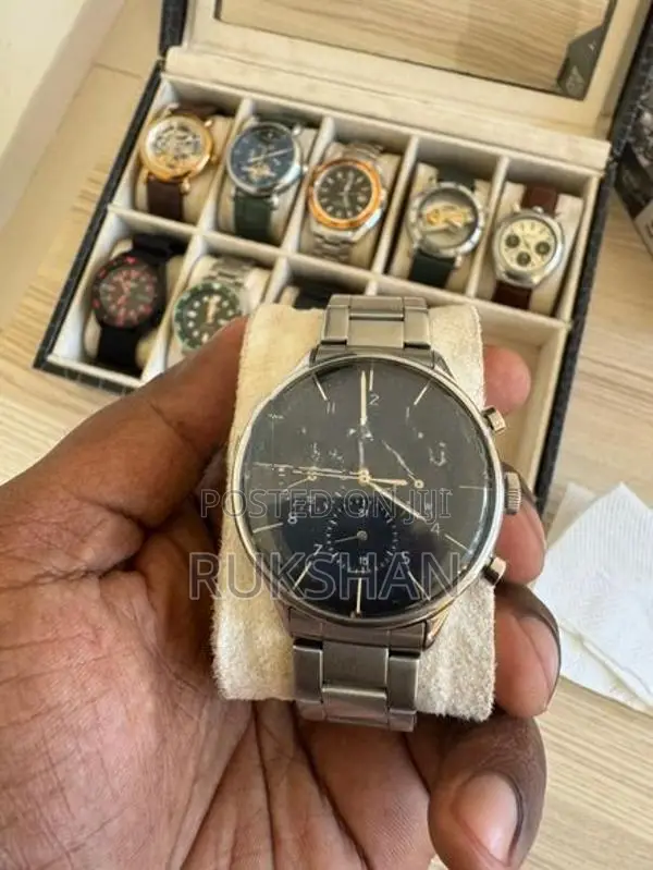Titan All Stainless Steel Watch