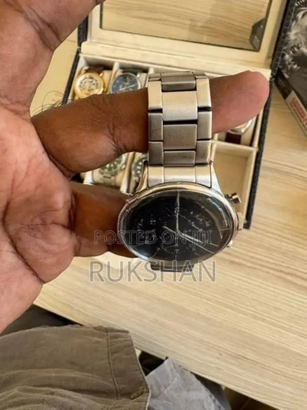 Titan All Stainless Steel Watch