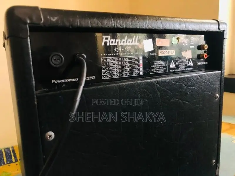 The Randall KH-15 Guitar Back Amplifier