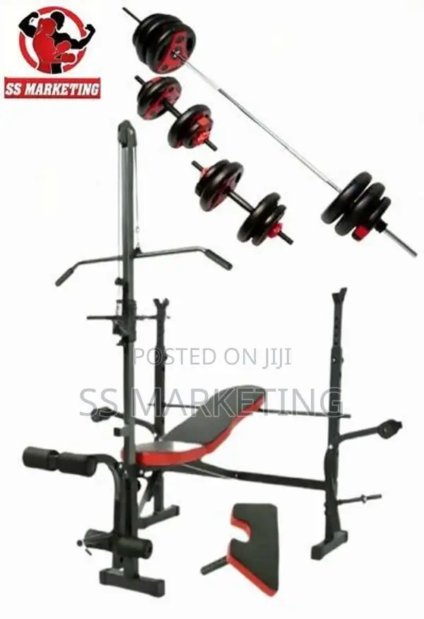 Brand New Big Bench Dumbbell Weight Plate Set