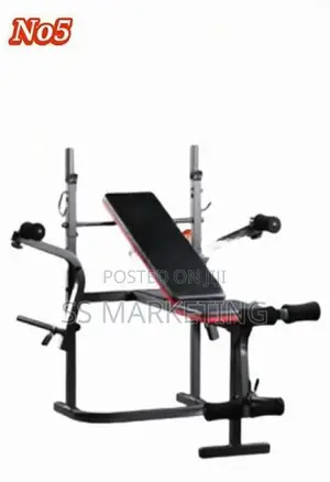 New Bench Dumbbell HomeGym Weight Plate Set