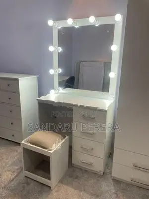 White vanity dressing table