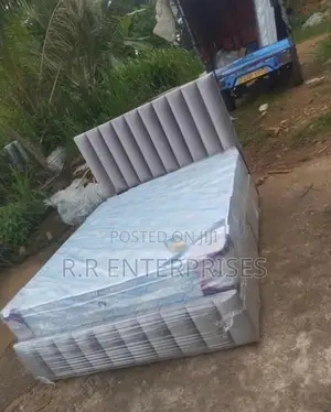 New 6*6 Cushion Divan Bed And Spring Mattresses