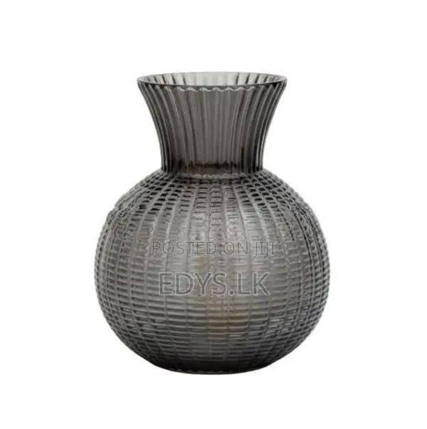 Light Black Ball Vase