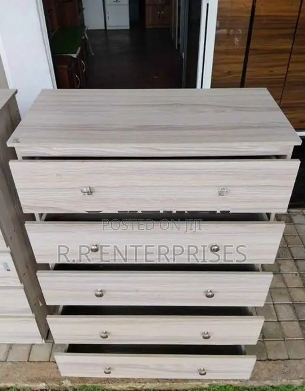 New Ash White Chest Drawer Set