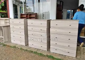 New Ash White Chest Drawer Set